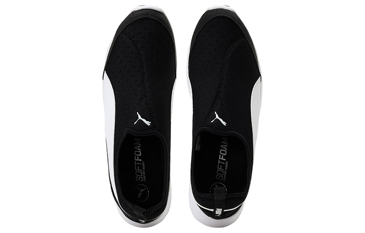 (WMNS) PUMA St Trainer Evo Slip-on Dp Low Black/White 362154-06