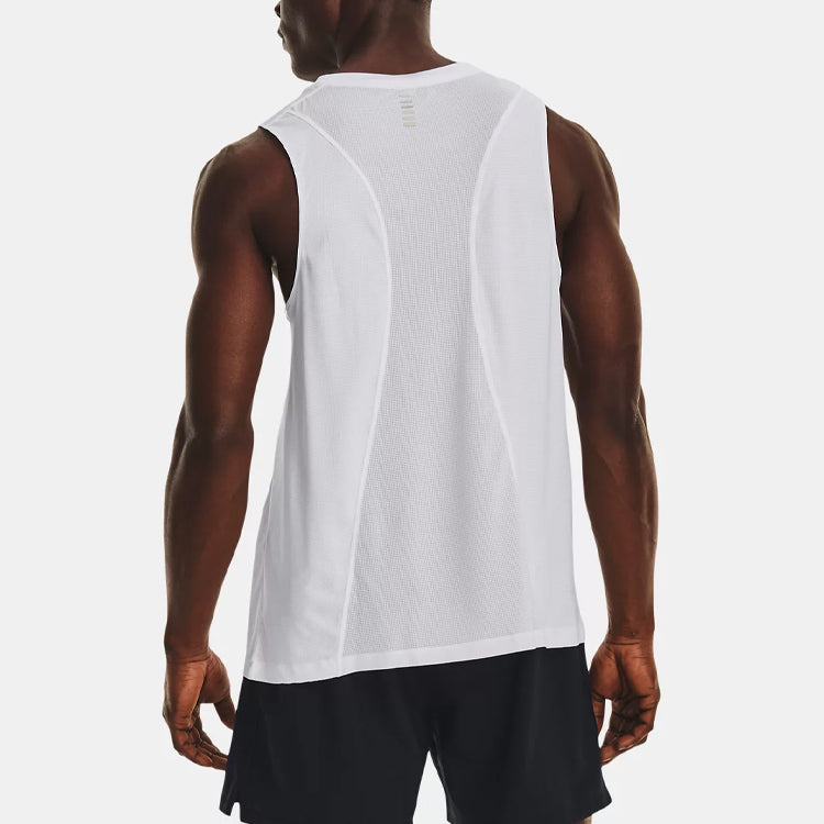 Under Armour Launch Elite Singlet 'White' 1376994-100