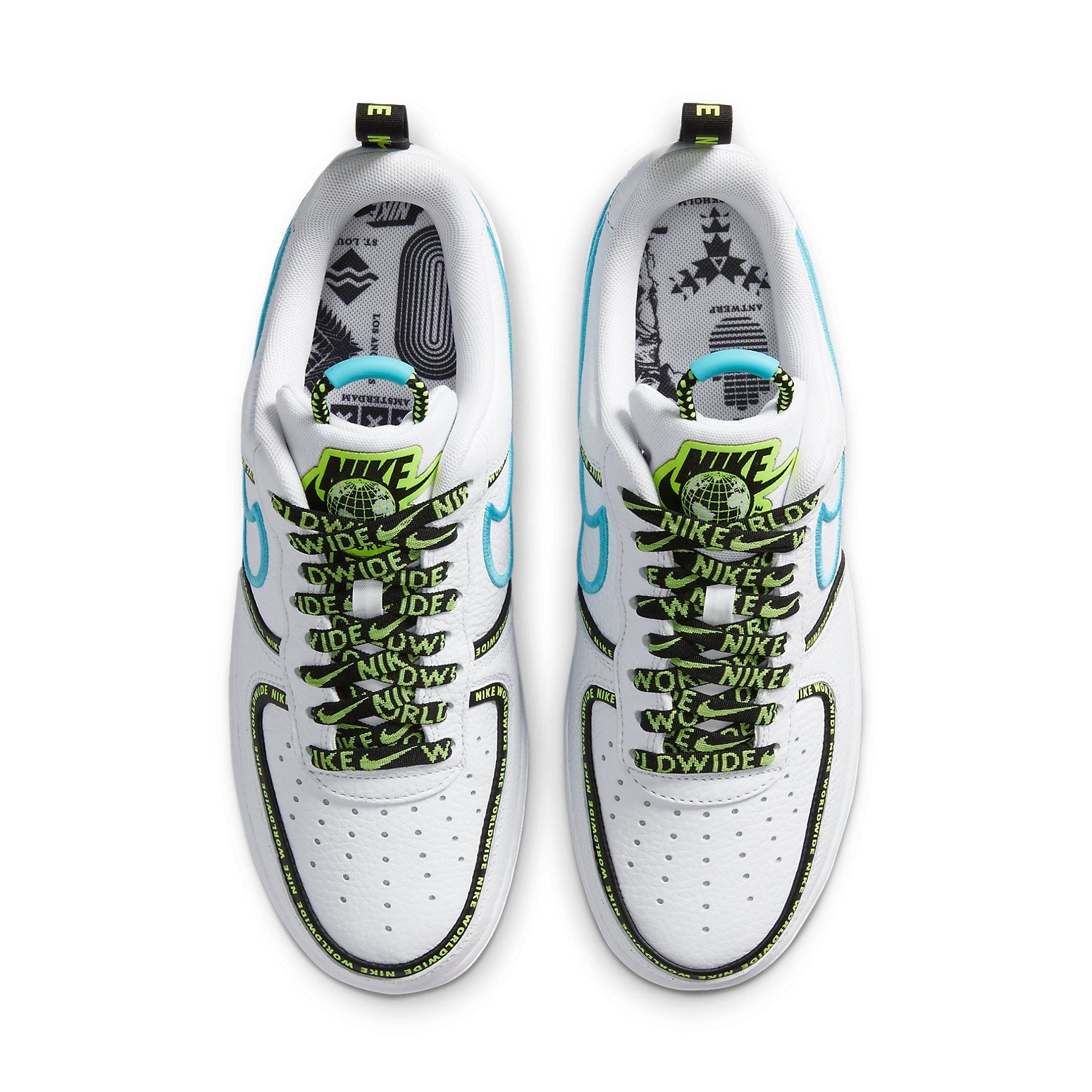 Nike Air Force 1 '07 Premium 'Worldwide Pack - Blue Fury' CK7213-100
