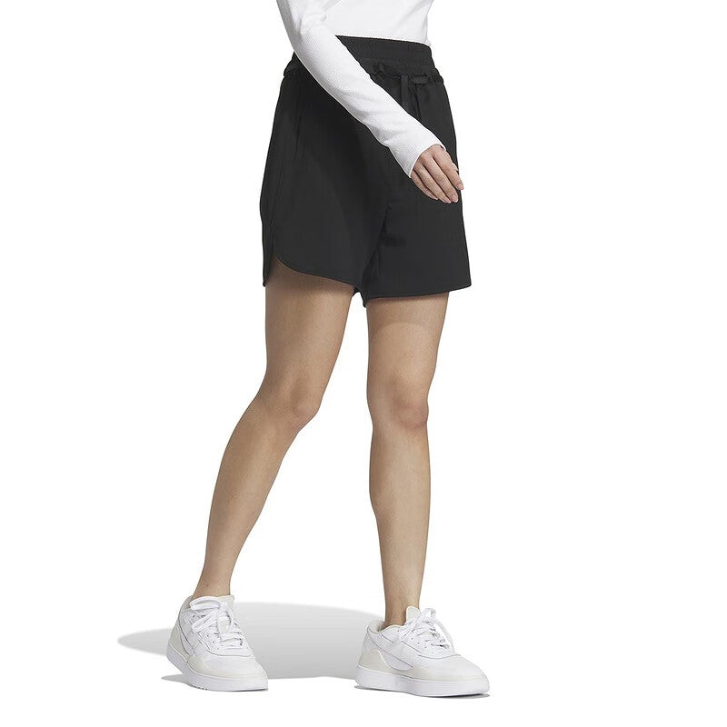 (WMNS) adidas Breathable Loose-Fit Woven High-Waist Shorts Asia Sizing 'Black' IM8939