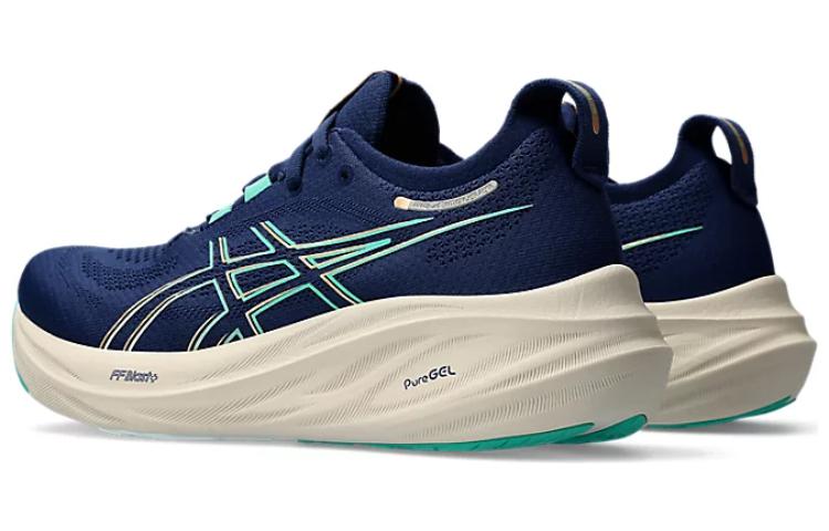 (WMNS) ASICS Gel-Nimbus 26 'Blue Expanse Aurora Green' 1012B601-400