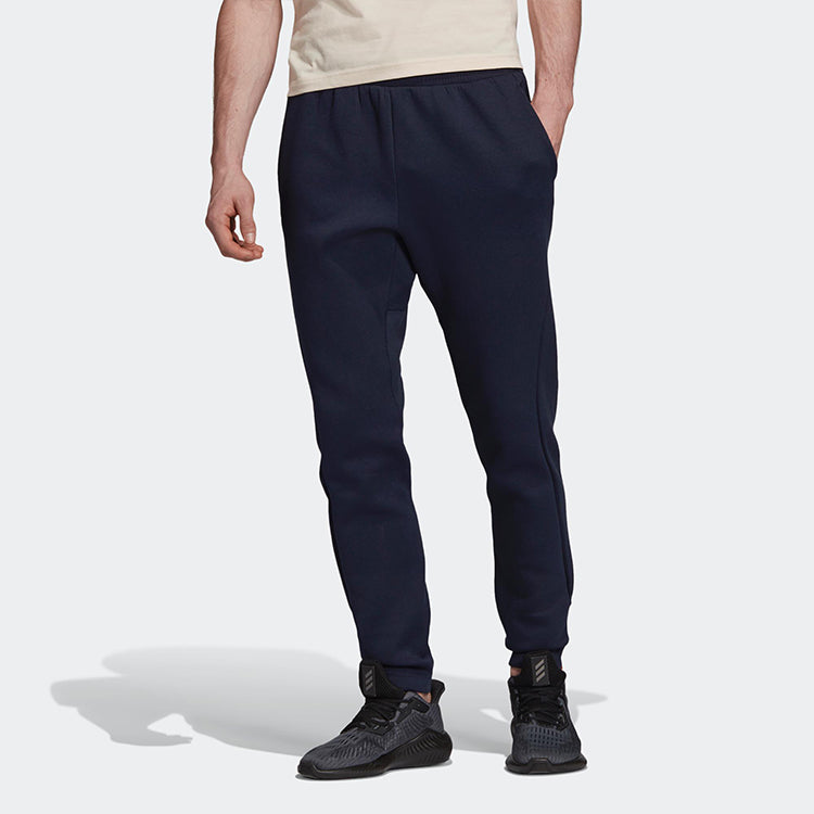 adidas M VRCT Pant Casual Running Sports Knit Long Pants Blue DX7956