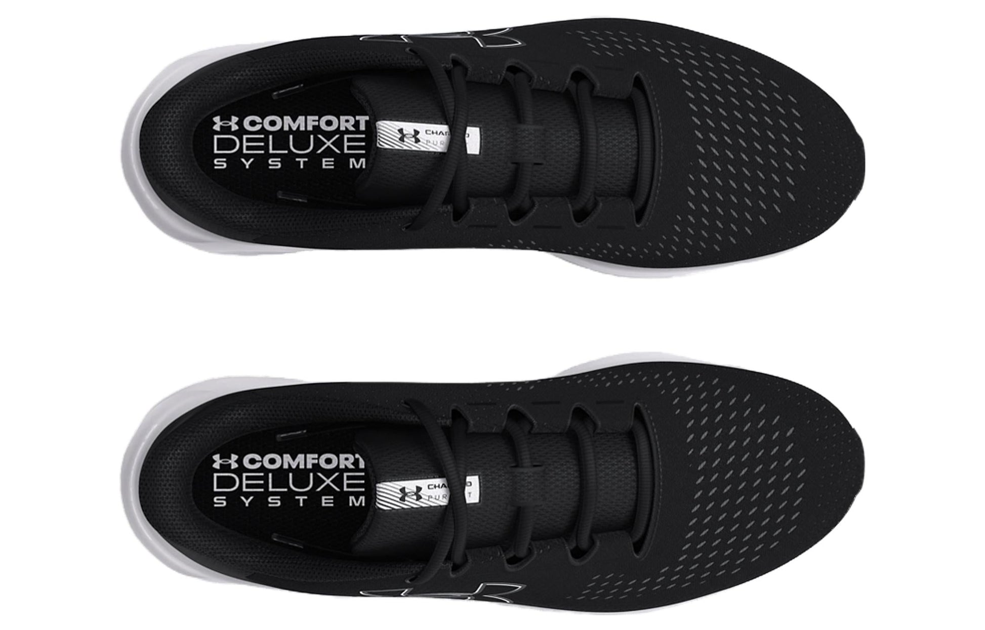 Under Armour Charged Pursuit 3 'Big Logo - Black White' 3026518-001
