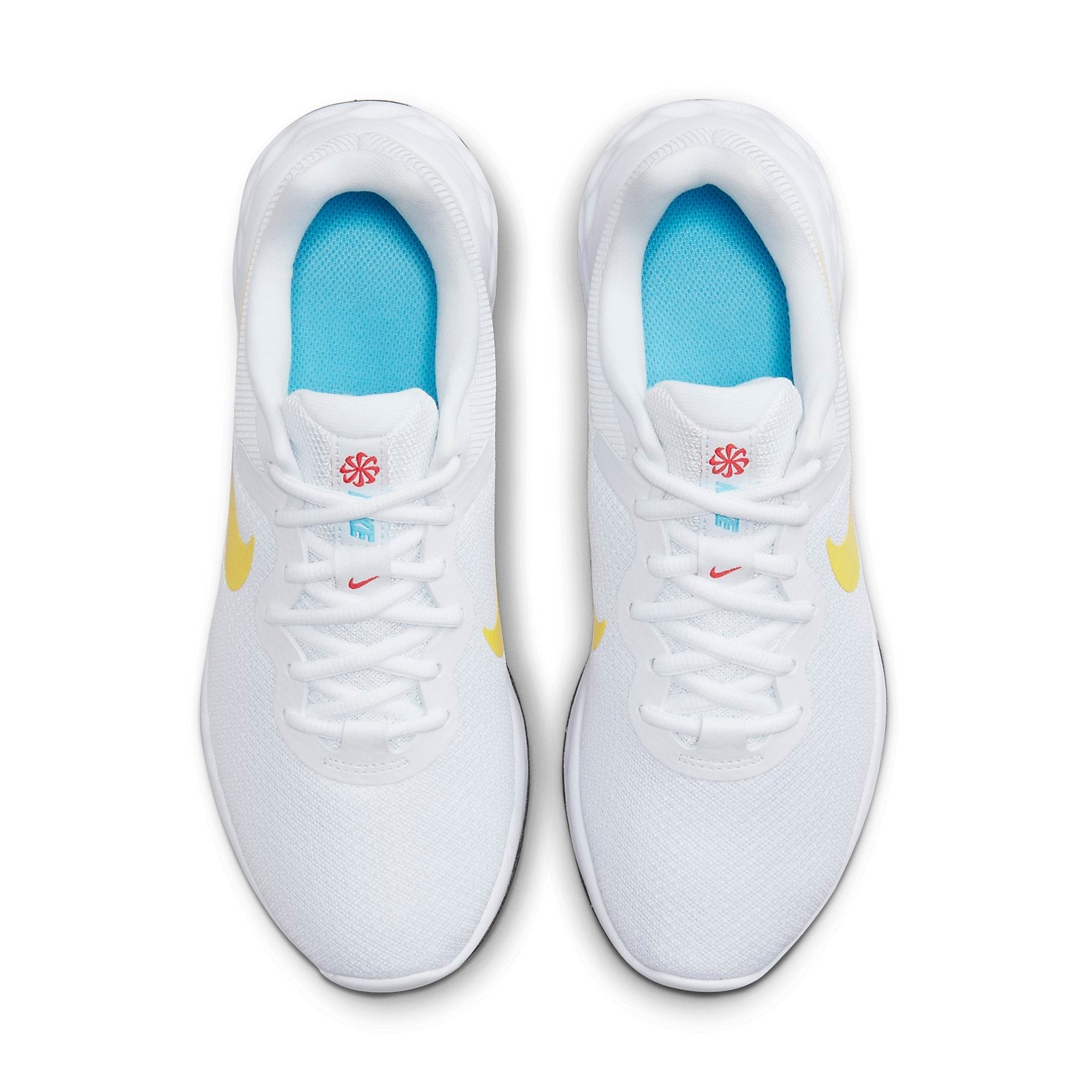 (WMNS) Nike Revolution 6 Next Nature 'White Opti Yellow' DC3729-105