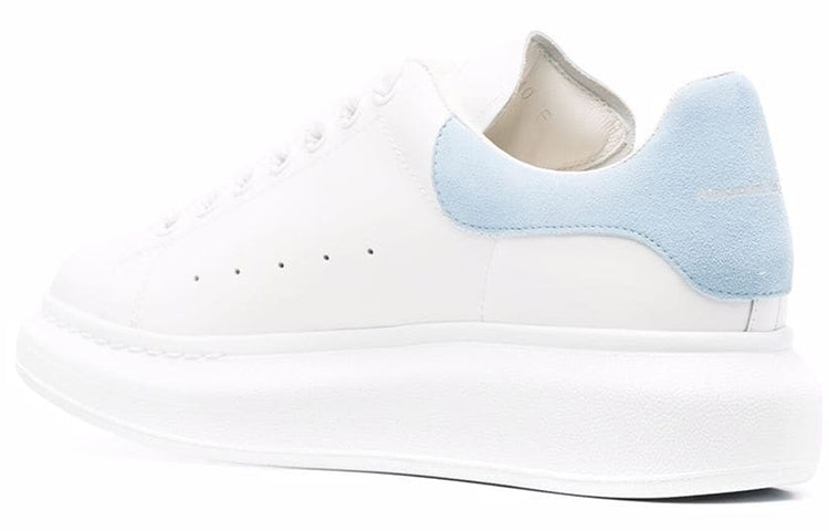 Alexander McQueen Leather Sneakers 'White Dream Blue' 587691WHX129048