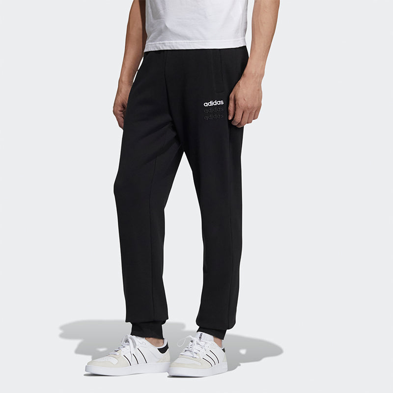 adidas neo M Ce C + Pants Embroidered Logo Sports Bundle Feet Black GP4915