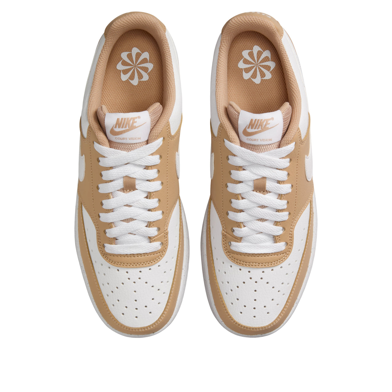 (WMNS) Nike Court Vision Low Next Nature 'Hemp White' DH3158-201