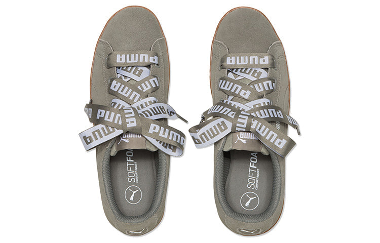 (WMNS) PUMA Vikky Platform Ribbon Grey/Brown 365314-03