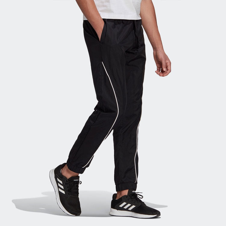adidas Unisex M Favs Logo Printing Woven Trousers Black GK9481