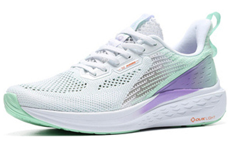 (WMNS) 361 Degrees Flying Fish 'White Green Purple' 582022241-3
