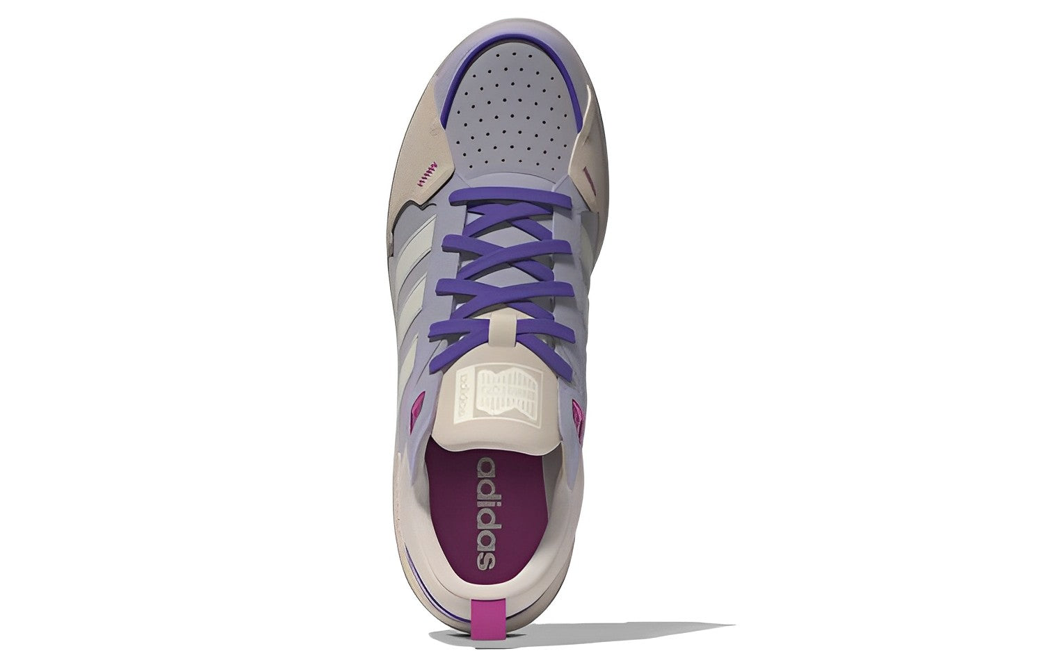(WMNS) adidas Neo 100DB Shoes 'Beige Purple White' HQ4550