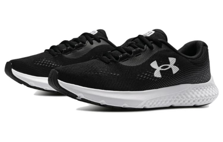 (WMNS) Under Armour Rogue 4 Shoes 'Black White' 3027005-001