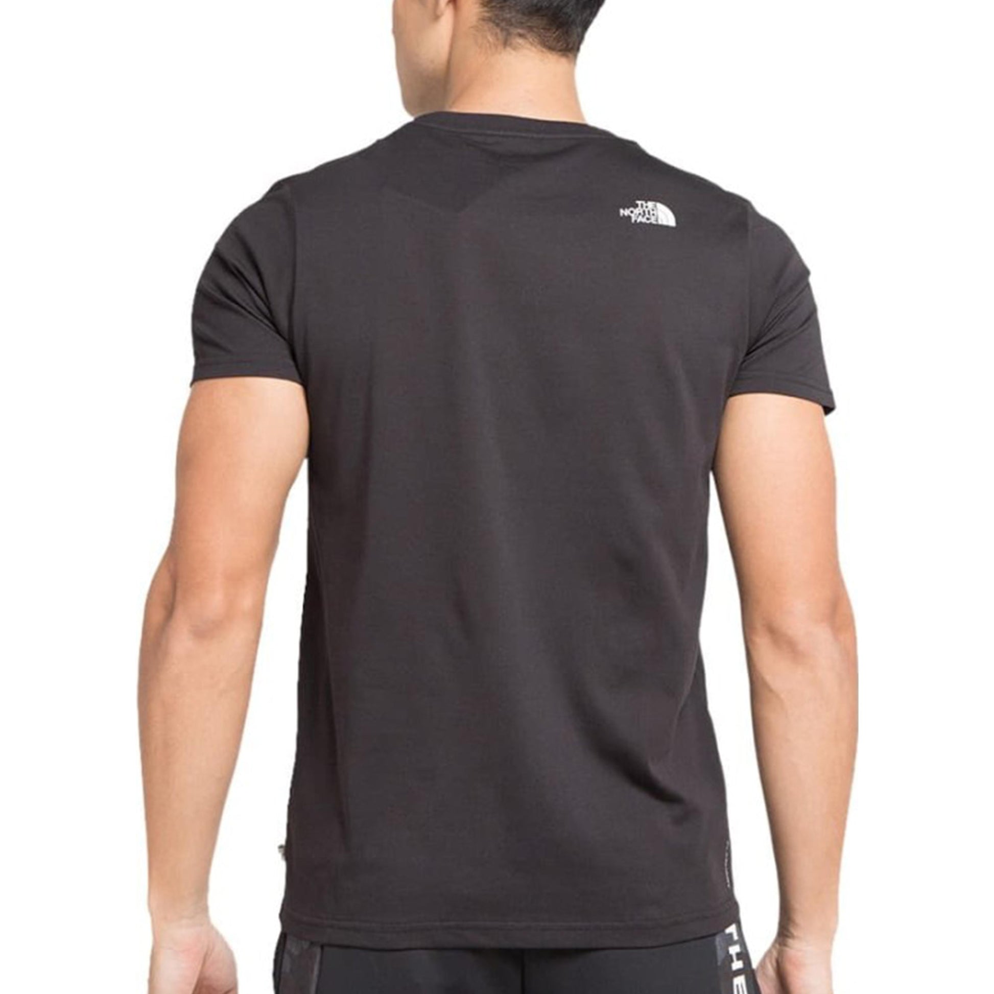 Men's THE NORTH FACE Quick Dry Round Neck Short Sleeve Black NF0A46J3JK3