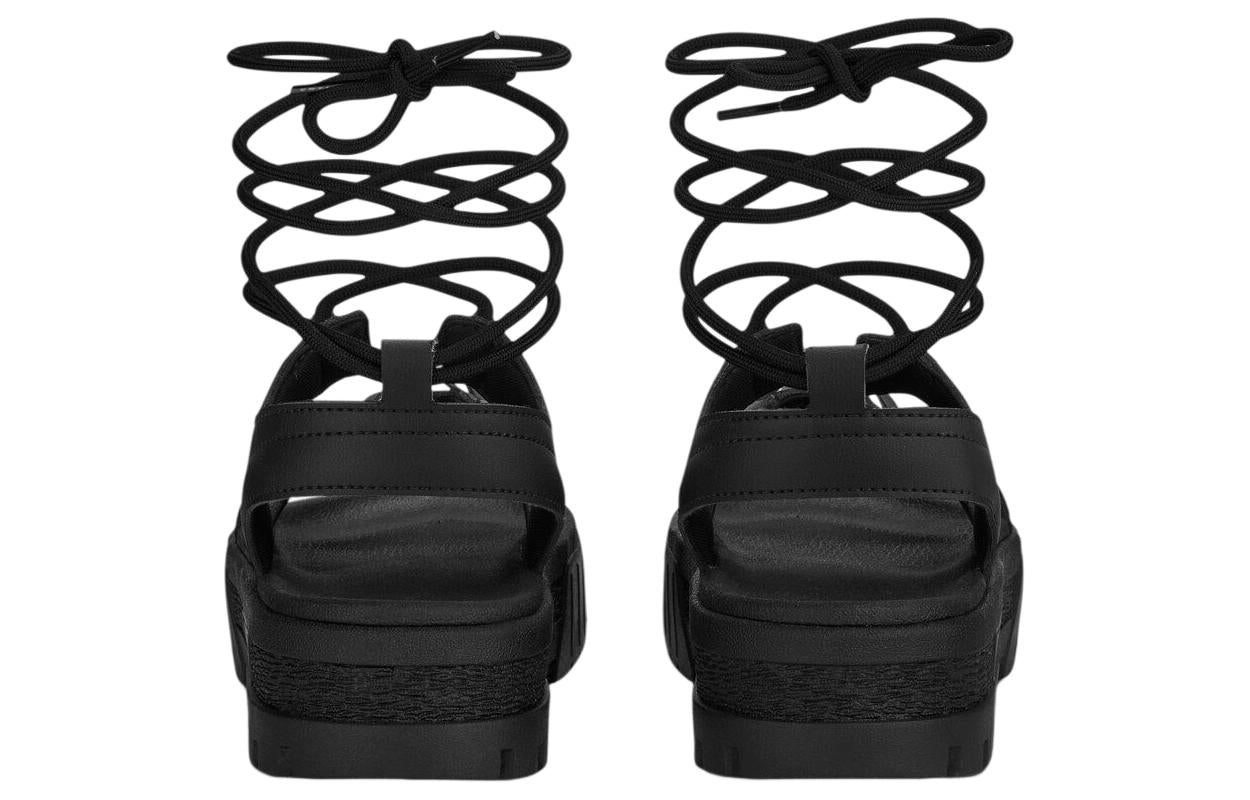 (WMNS) PUMA Mayze Sandal Laces 'Black' 388950-02