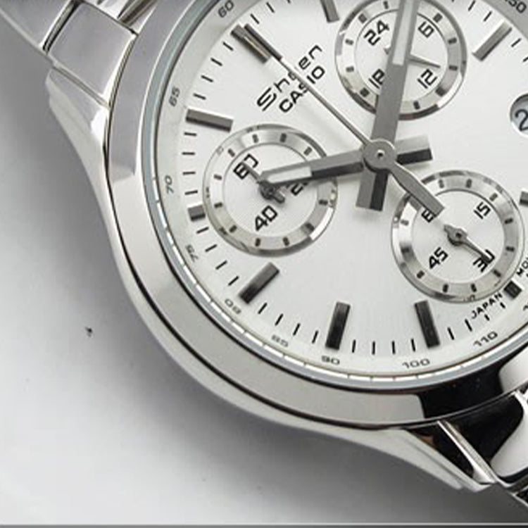 CASIO SHEENSeries Business es Silver White Analog SHN-5000BP-7A