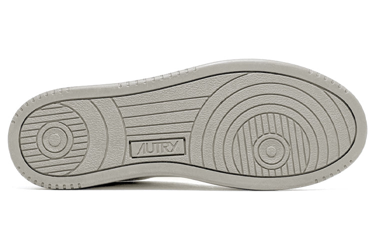 Autry Medalist Leather Low 'White Grey' AULM-BB50