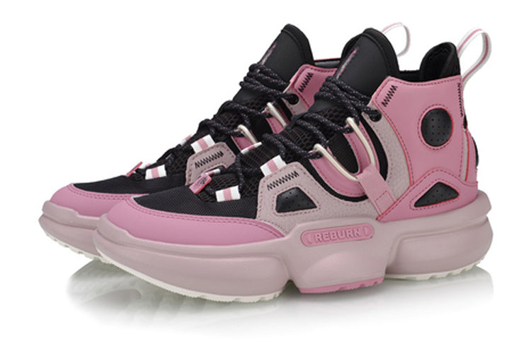 (WMNS) Li-Ning Reburn 2.0 EZ-Fit 'Pink Black' AGBQ006-3