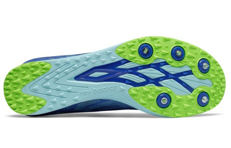 (WMNS) New Balance Xc5k v5 Track Spike 'Blue Green' WXC5KCG5