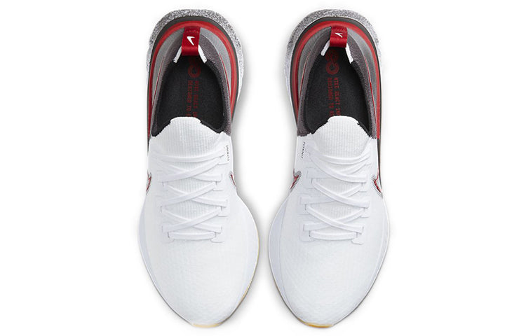 Nike React Infinity Run Flyknit 'White University Red' CW5245-100