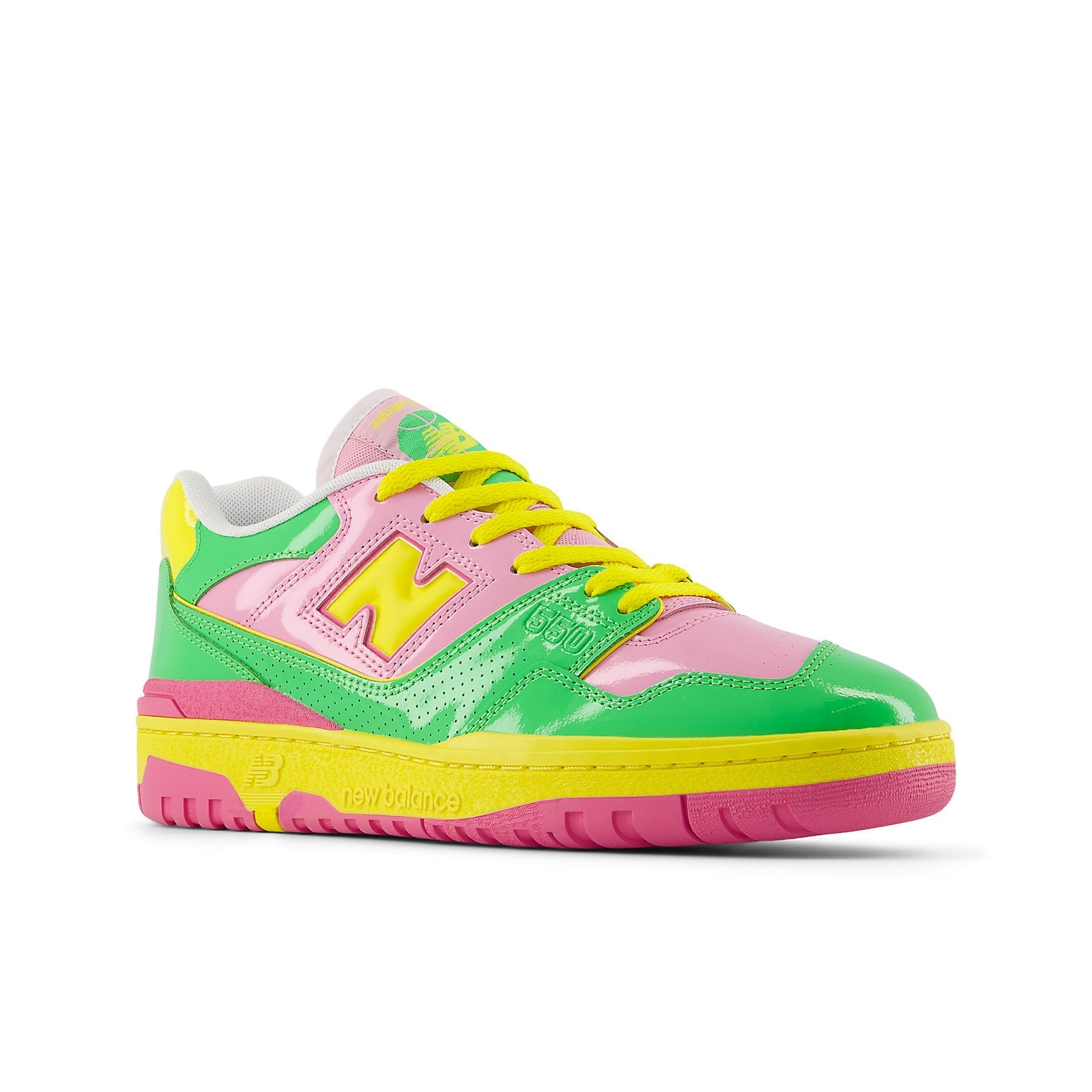 New Balance 550 Y2K Patent Leather Pack 'Pink Green' BB550YKA