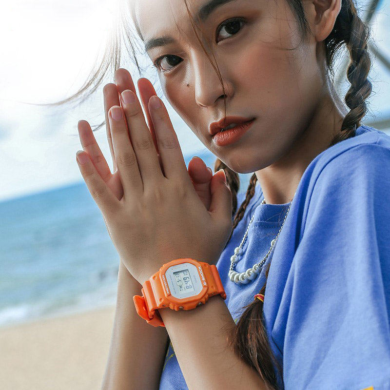 CASIO G-Shock Square 'Orange' DW-5600WS-4PR