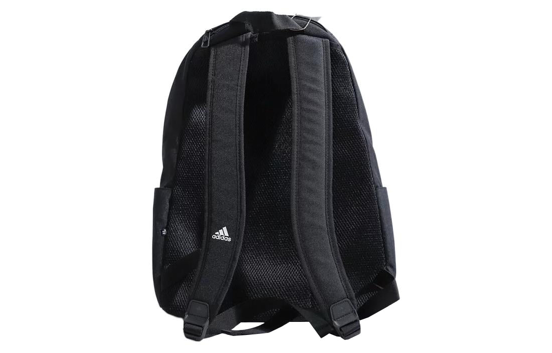 adidas 3D BACKPACK Small Logo Multiple Pockets Pure Black Backpack HP1452