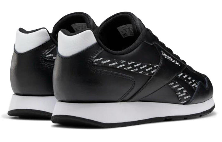 Reebok Royal Glide Monogram Logo 'Black White' EF7688