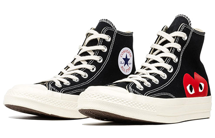 Converse x COMME des GARCONS PLAY Chuck 70 Hi 'Black Red' 150204C