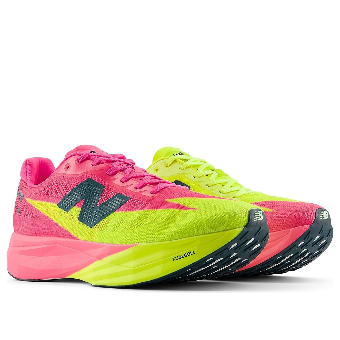 (WMNS) New Balance FuelCell SuperComp Elitev5 'Pink Fiery Alkaline Green' WRCEL4YX
