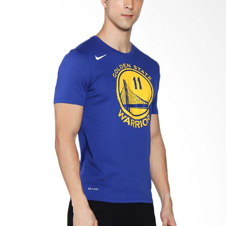 Nike Golden State Warriors DRI-FIT NBA Short Sleeve Blue 'Thomoson' 870775-498
