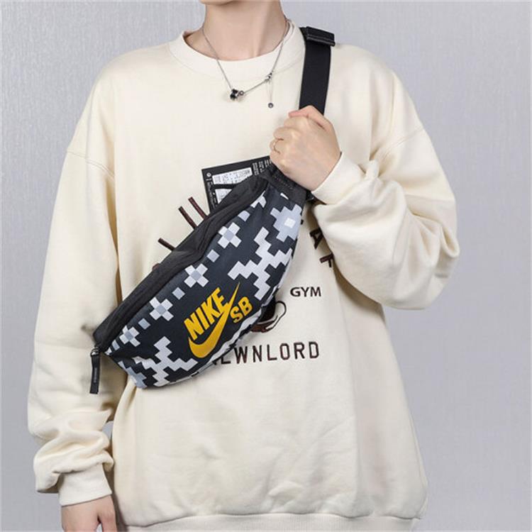 Nike SB Heritage Printed Skate Hip Pack 'Antharcite' BA6418-060