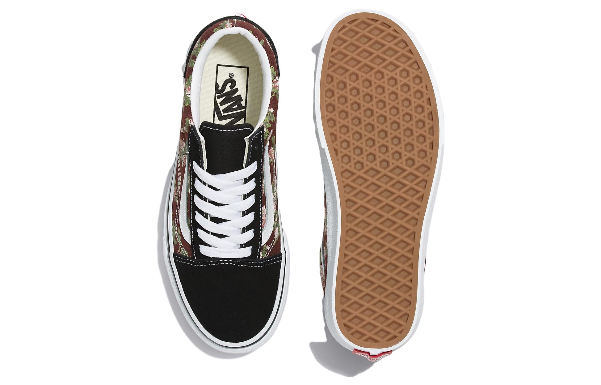 (WMNS) Vans Old Skool Wallflower Floral 'Black Brown' VN0007NT7YO