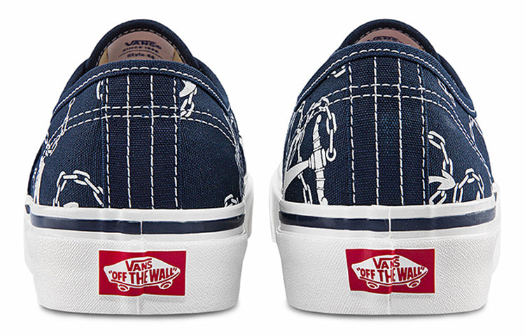 Vans Authentic 44 Deck DX Casual Skateboarding Shoes Unisex Navy Blue VN0A5JMQNVY