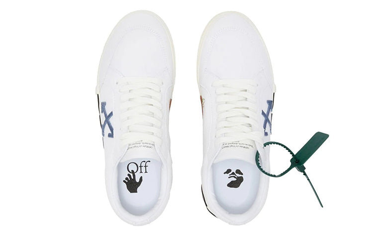 Off-White Vulc Low Cotton 'White Blue Black' OMIA085S22FAB0010145