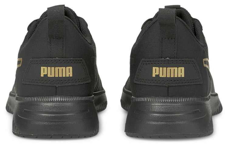 (WMNS) PUMA Flyer Flex 'Black Team Gold' 195507-03