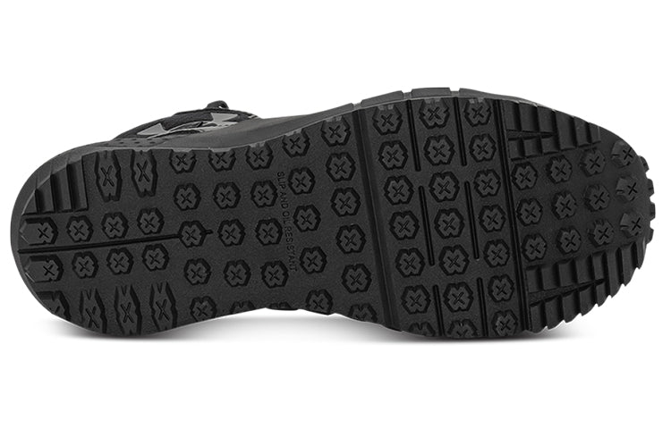 Under Armour Micro G Valsetz Mid Leather 'Black Jet Grey' 3024334-001