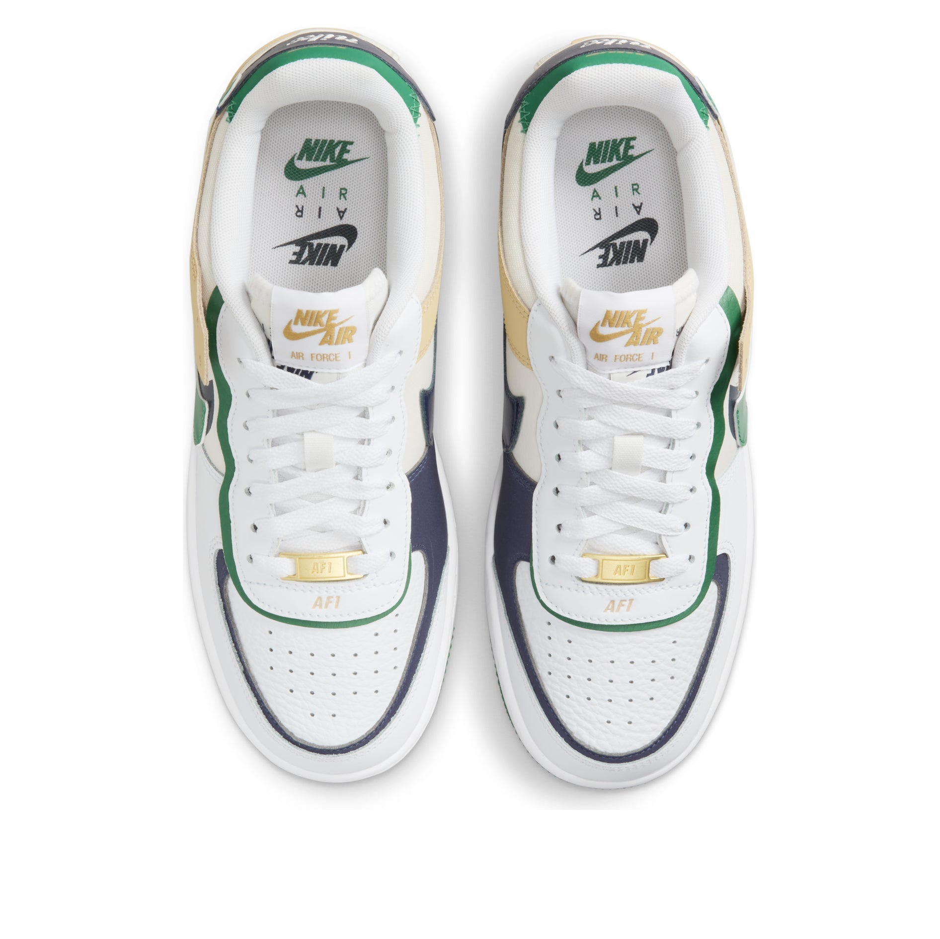 (WMNS) Nike Air Force 1 Shadow 'White Malachite Sesame' DZ1847-102