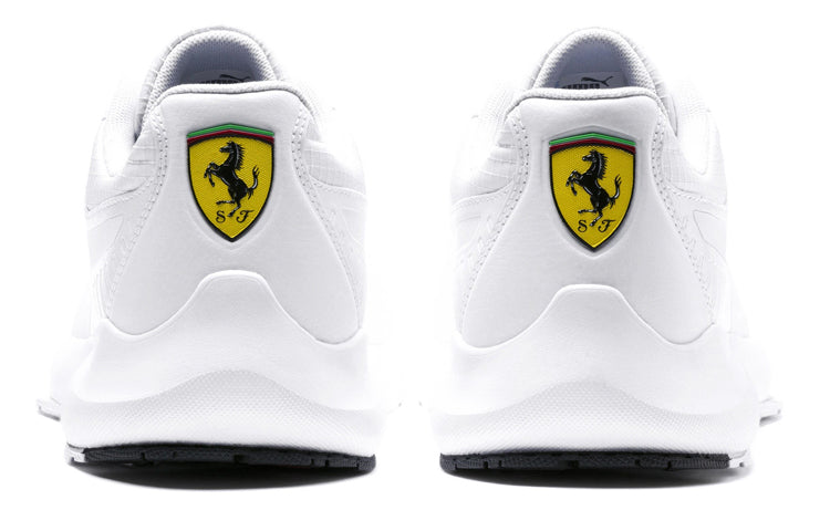 PUMA Ferrari Evo Cat Ii Low Top Running Shoes White 306206-02
