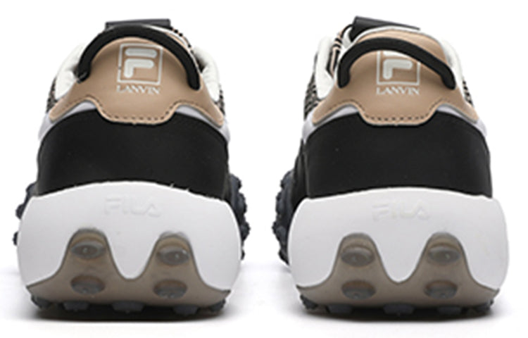 FILA Fashion Sneakers Low-Top Running Shoes 'Black Beige' F12M144141FBC