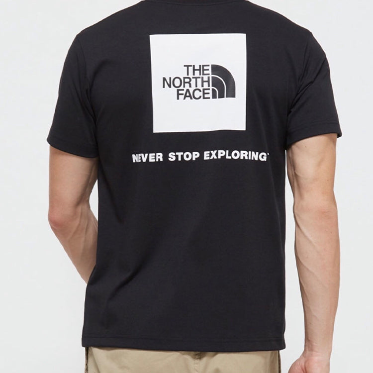 Men's THE NORTH FACE Logo Short Sleeve Black NF0A3BQO-KY41