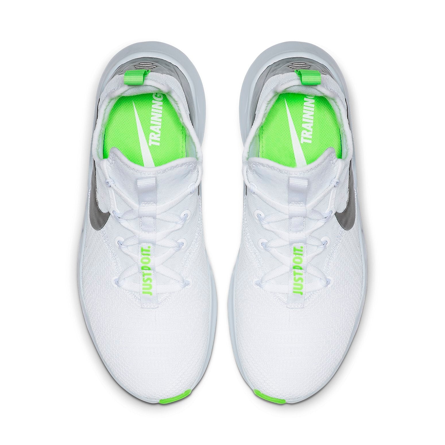 (WMNS) Nike Free TR8 White/Silver/Green 942888-103