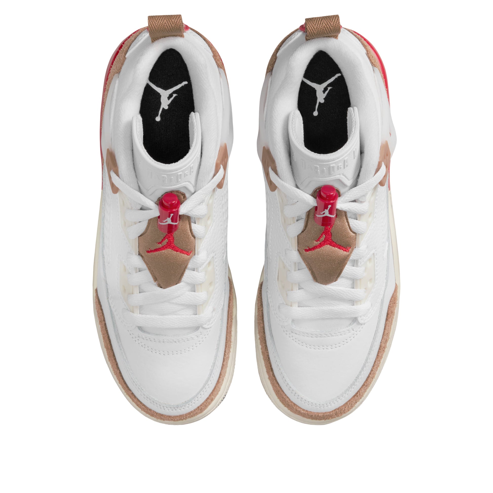 (GS) Air Jordan Spizike Low 'White Desert Camo Fire Red' FQ3950-105