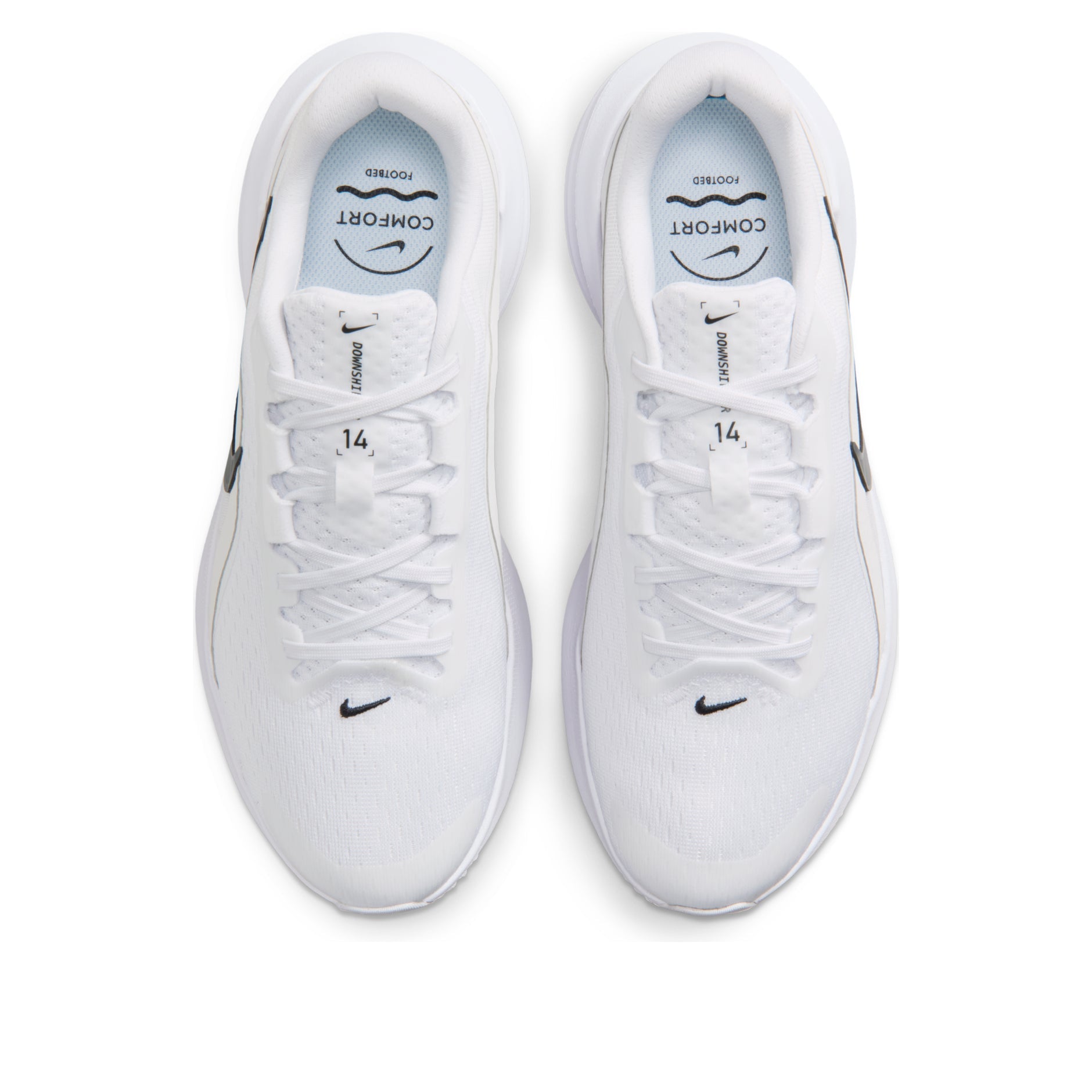 (WMNS) Nike Dowshifter 14 'White Black' IB1899-101