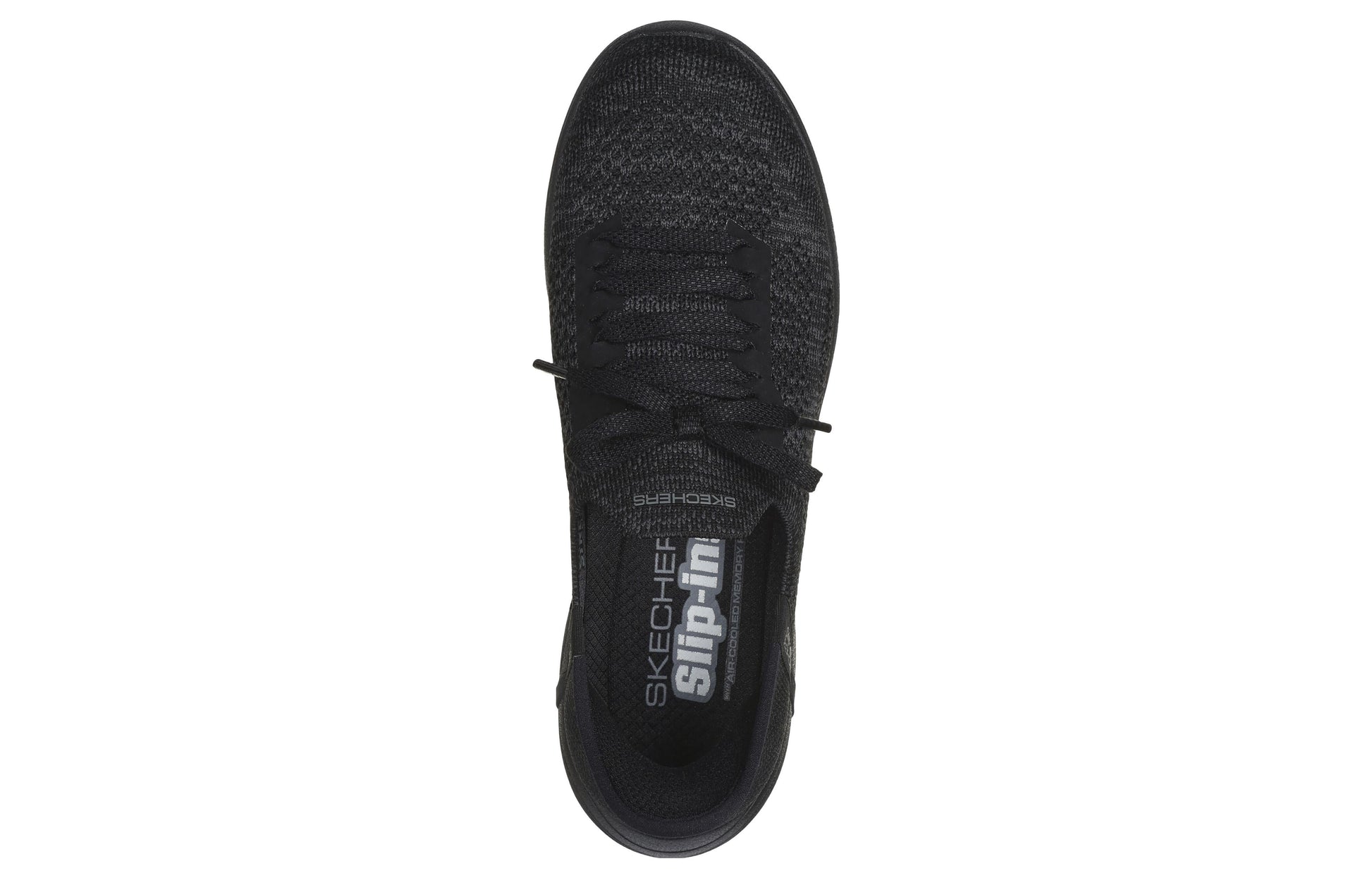 (WMNS) Skechers Slip ins On The Go 'Core Black' 137251-BKGY