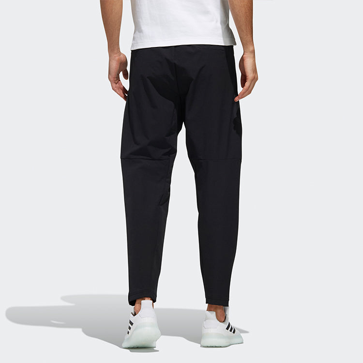 adidas WJ PNT WV Warm Casual Sports Cone Long Pants Black FM9366