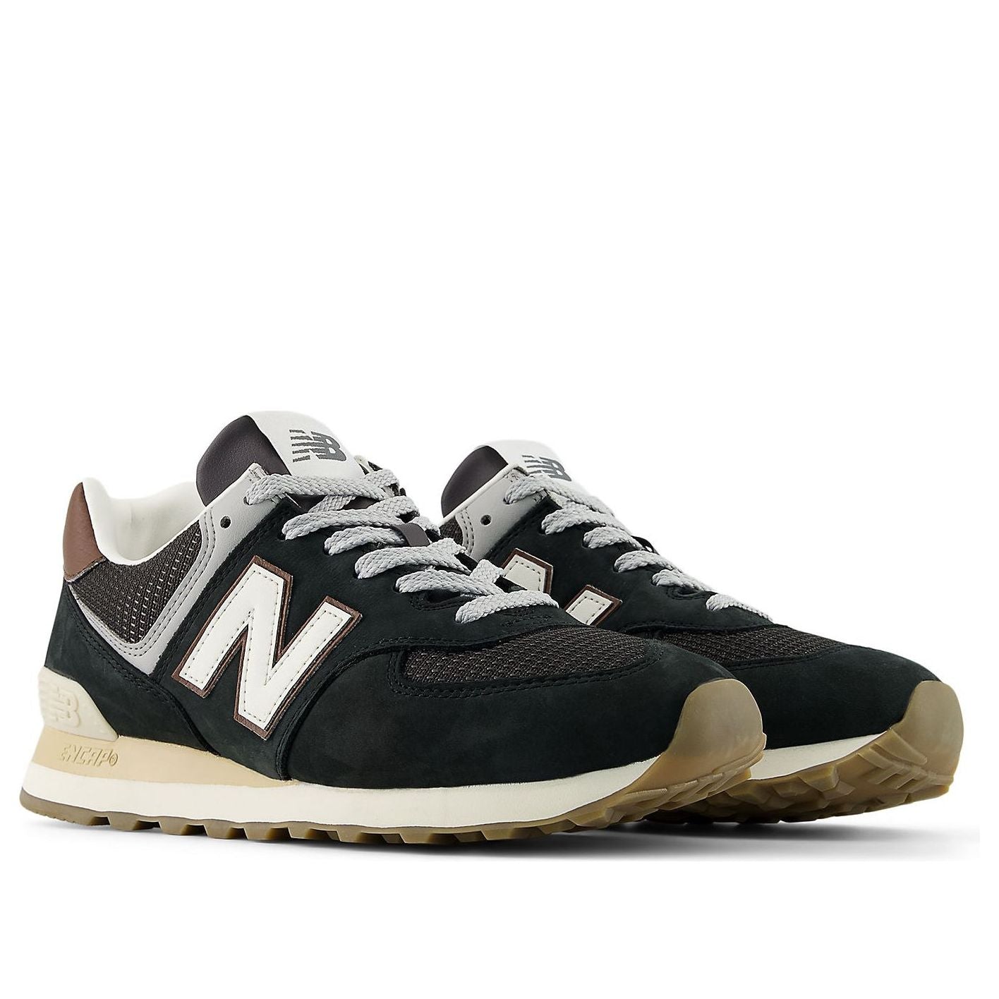 New Balance 574 'Brown Dark Silver Metallic' U5748SB