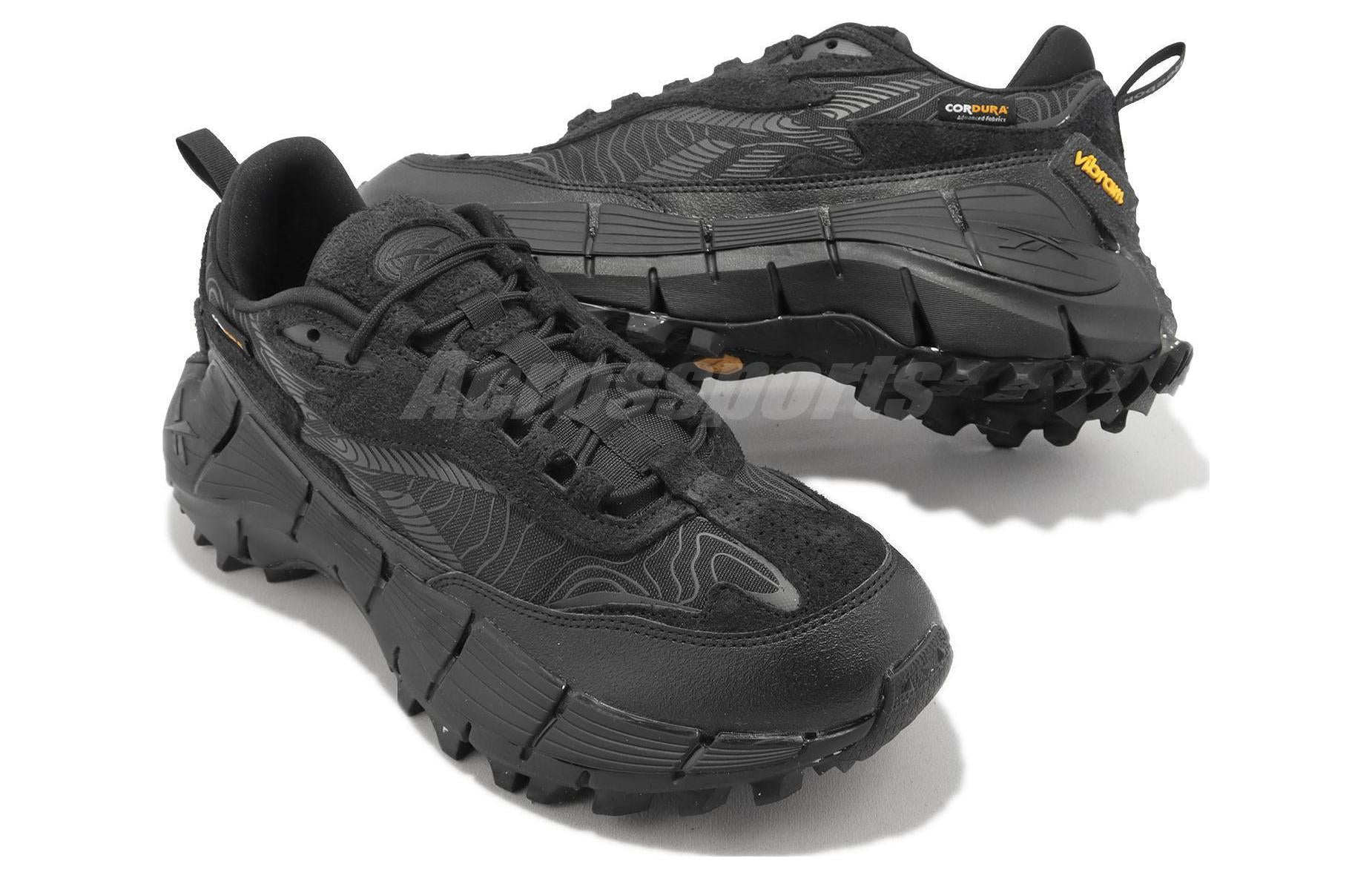 Reebok Zig Kinetica 2.5 Edge 'Black Pure Grey' 100034216