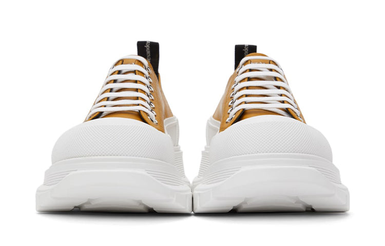 Alexander McQueen Tread Slick Sneakers 'Tan White' 627225WHZP27169