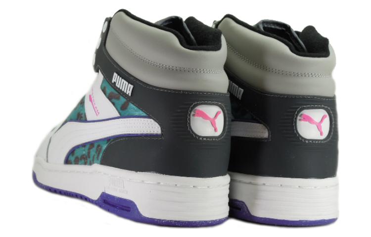 PUMA Slipstream Animal Lace Up Mid 'White Fluo Teal' 355648-04