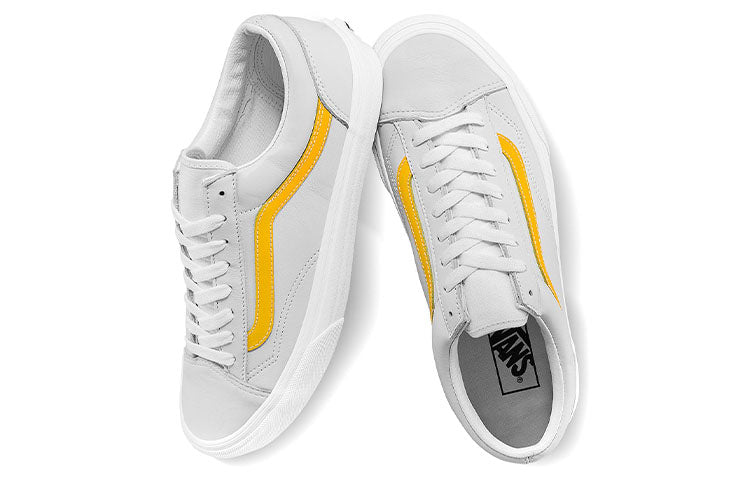 Vans Style 36 'Leather Pop - Spectra Yellow' VN0A54F6A6A